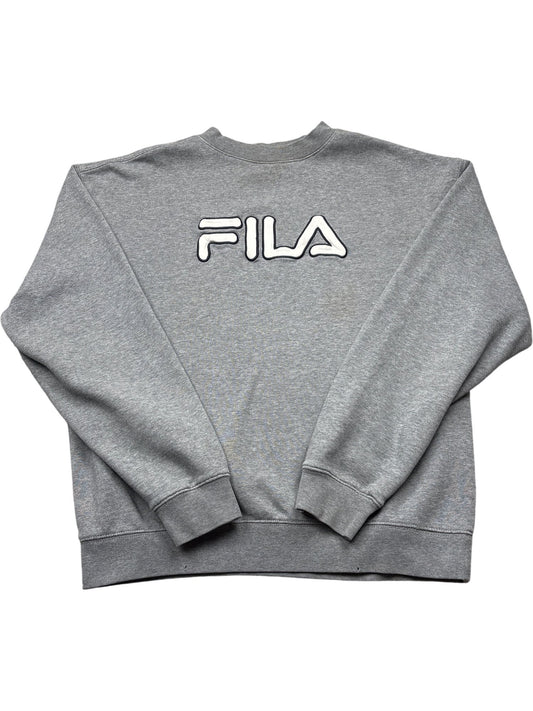 Vintage Grey Fila Sweatshirt (S)
