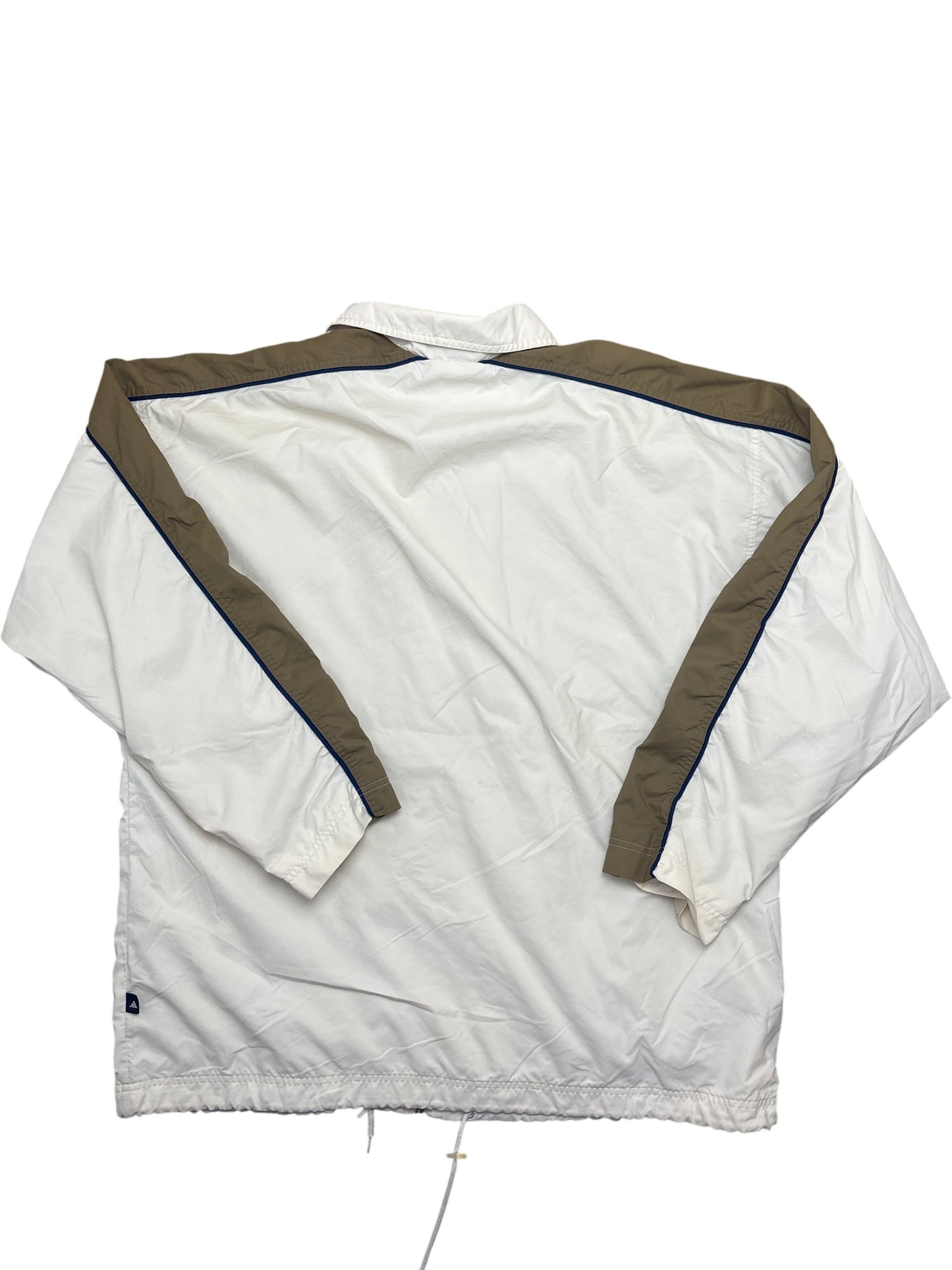 Vintage White Adidas Windbreaker 90s (XL)