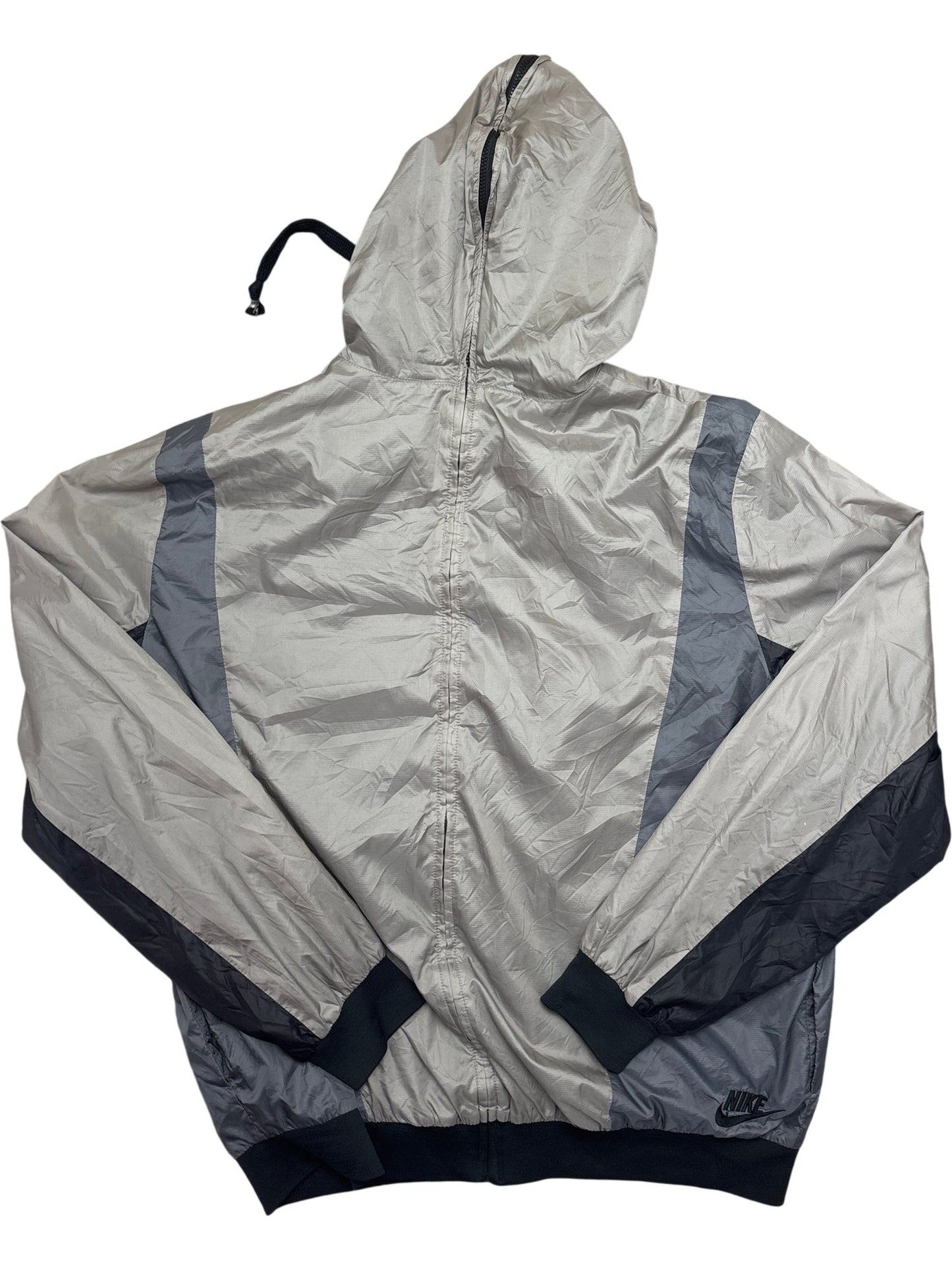 Vintage Grey Nike Windbreaker Jacket (L)