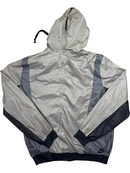 Vintage Grey Nike Windbreaker Jacket (L)