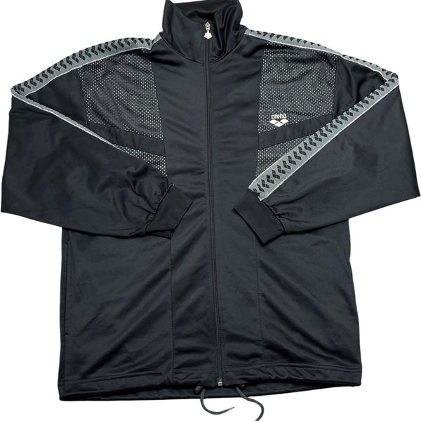 Vintage Black Arena Track Jacket (L)