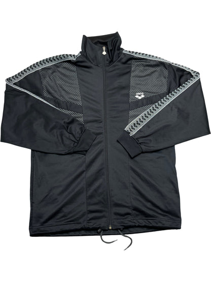 Vintage Black Arena Track Jacket (L)