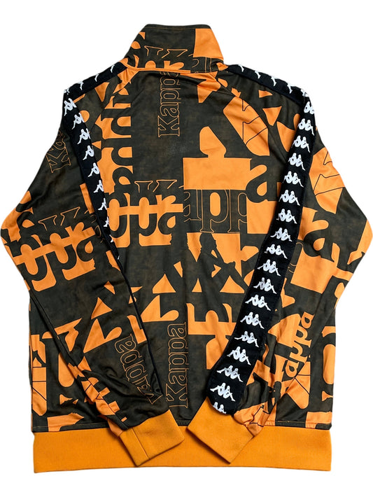 Vintage Orange Kappa Track Jacket Kappa Signature (S)