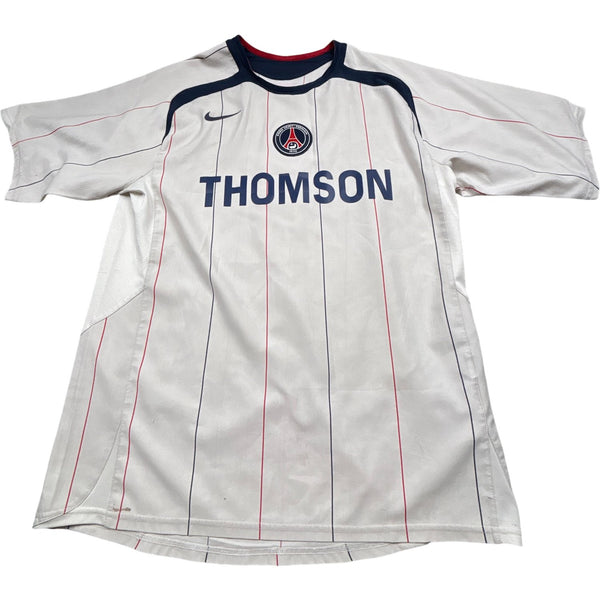 Vintage White Nike PSG Football Jersey Rothen 25 (M)