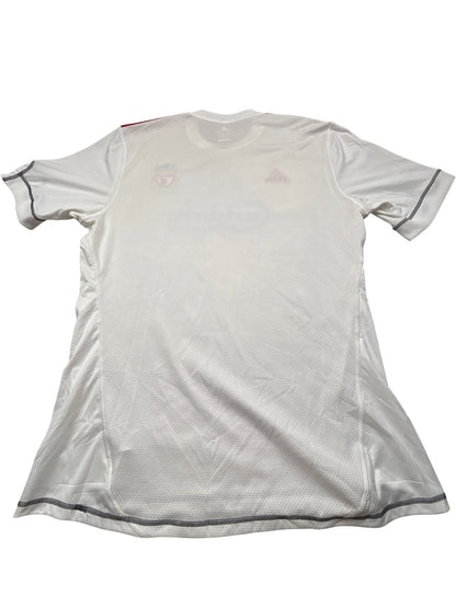 Vintage White Adidas Liverpool Football 2006 Jersey (XL)