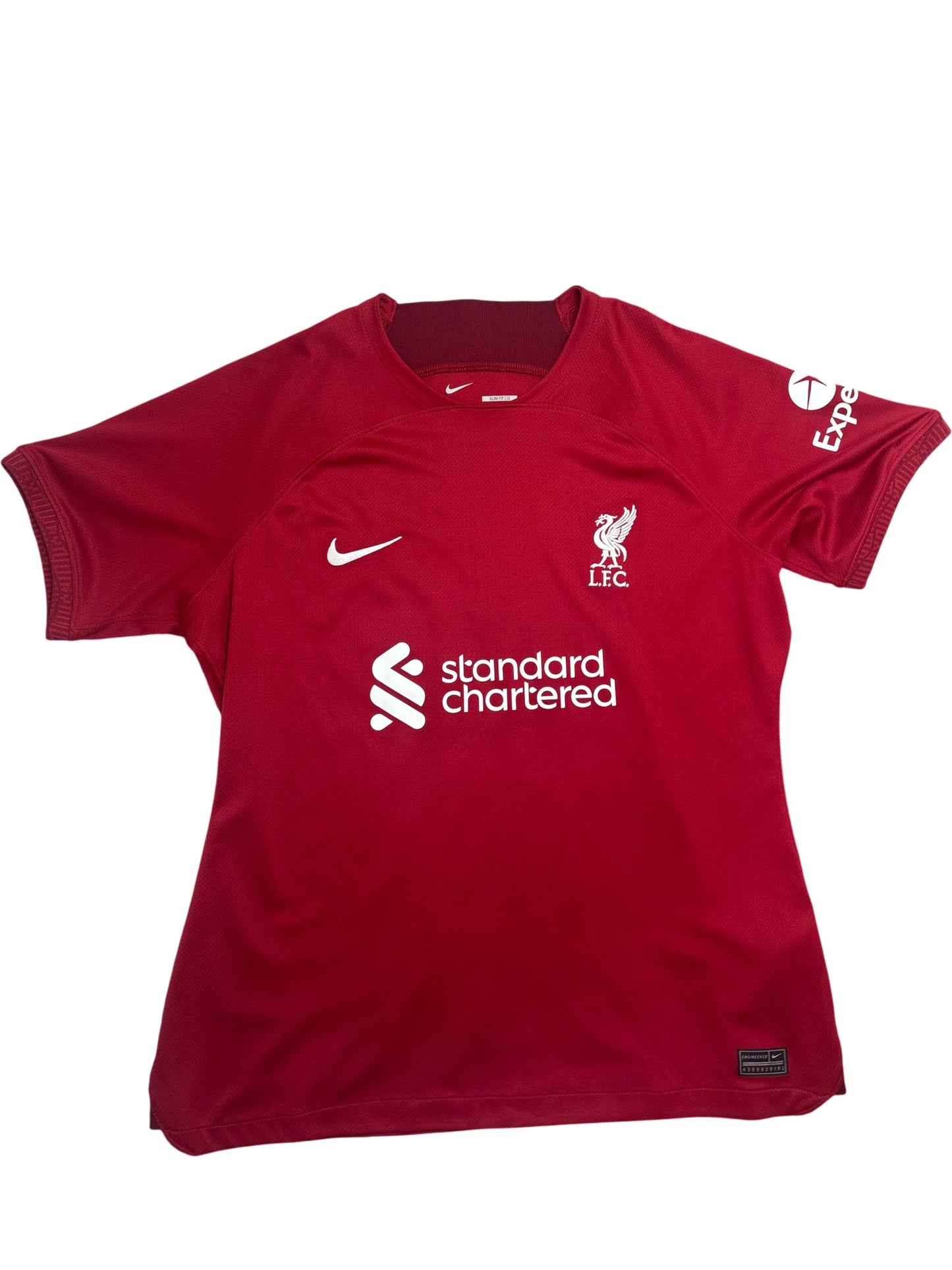 Vintage Red Nike Liverpool Jersey 2020s (L)