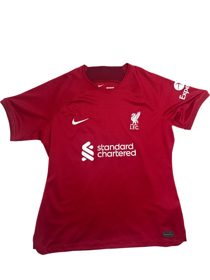 Vintage Red Nike Liverpool Jersey 2020s (L)