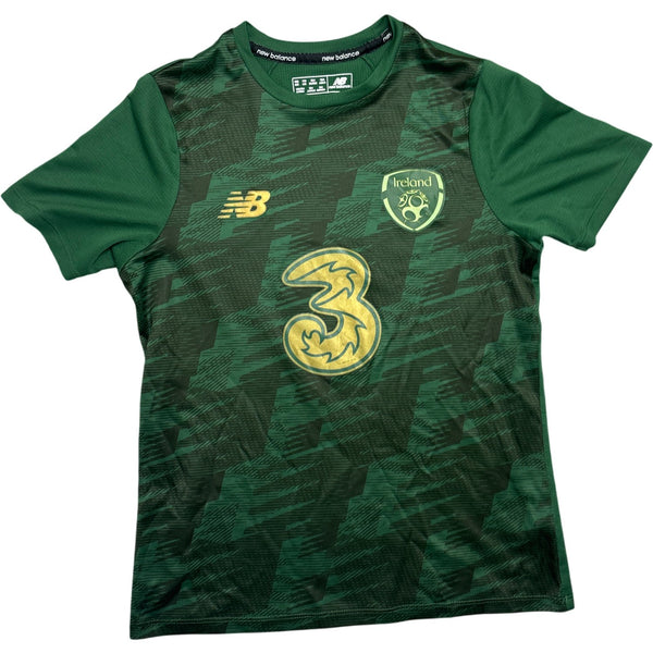 Vintage Green New Balance Ireland Soccer Jersey Kids 9-10 (XXS)