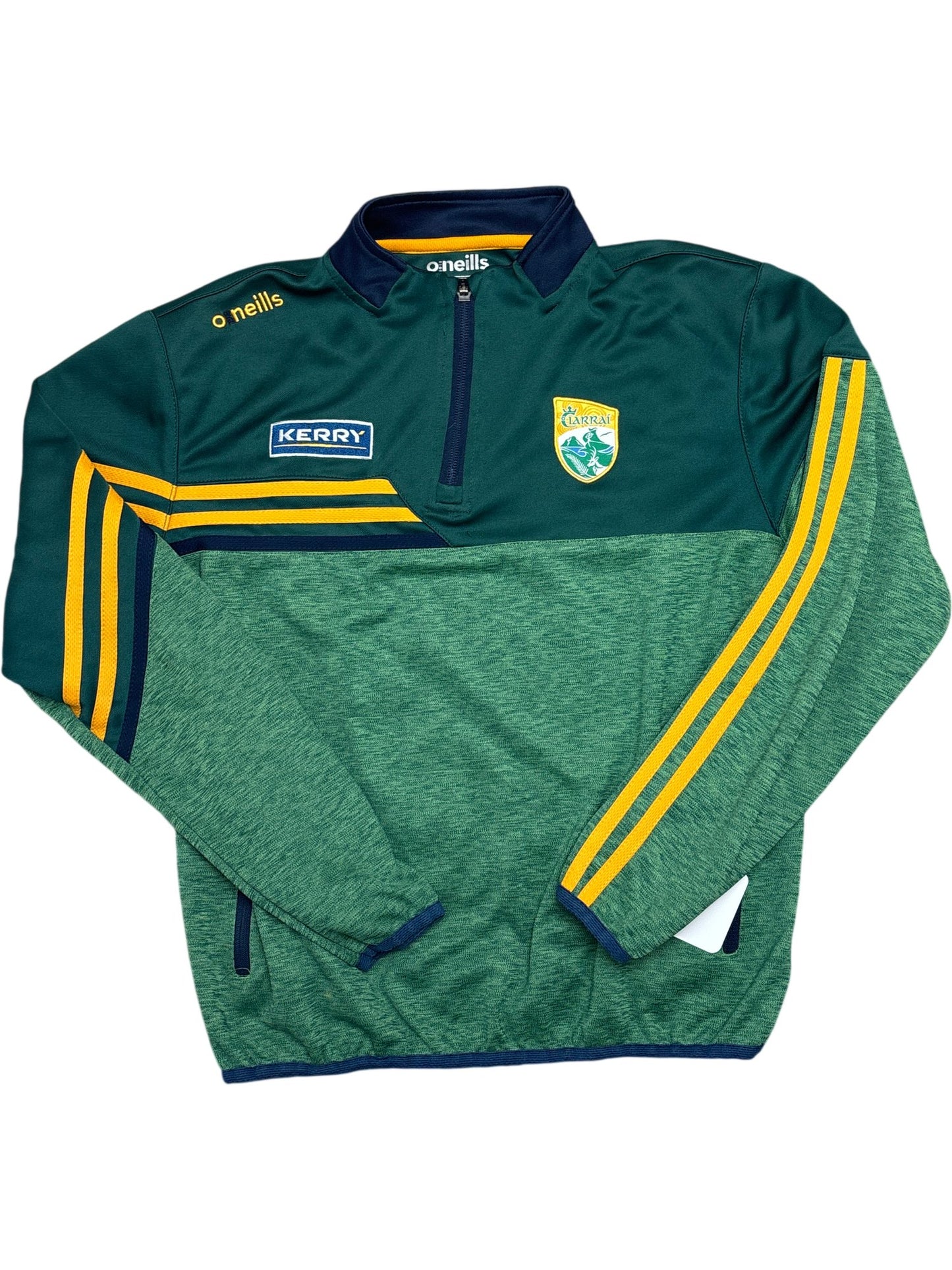 Vintage Green O Neills Kerry Gaelic Football Top Kids Age 13 (XXS)