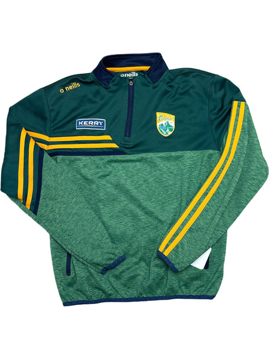 Vintage Green O Neills Kerry Gaelic Football Top Kids Age 13 (XXS)