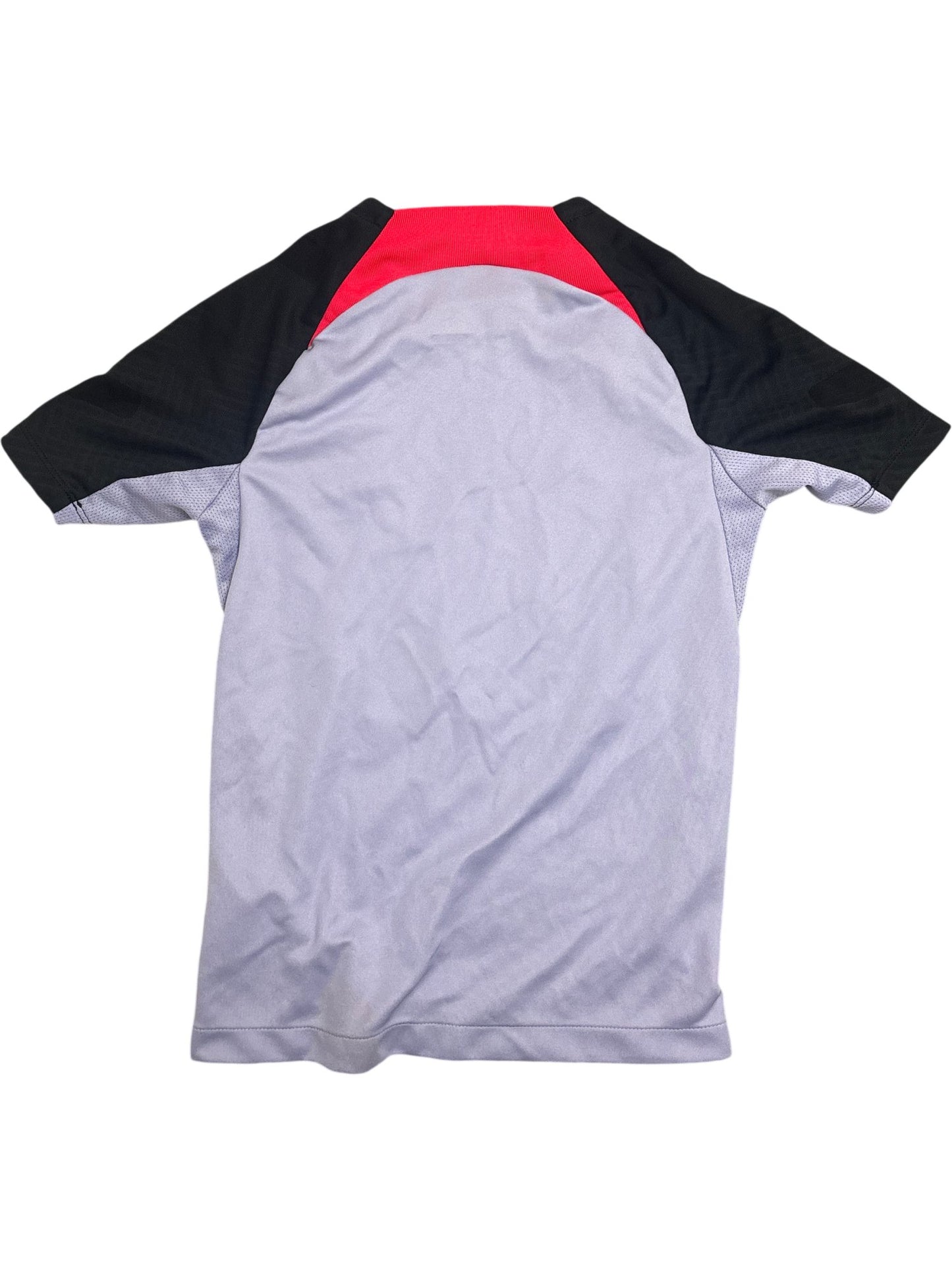 Vintage Grey Nike Football Jersey Liverpool Kids 9-10 (XXS)