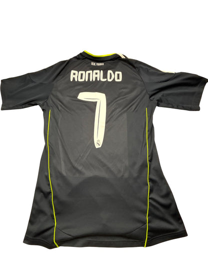 Vintage Navy Adidas Real Madrid Jersey Ronaldo 7 2010s (M)