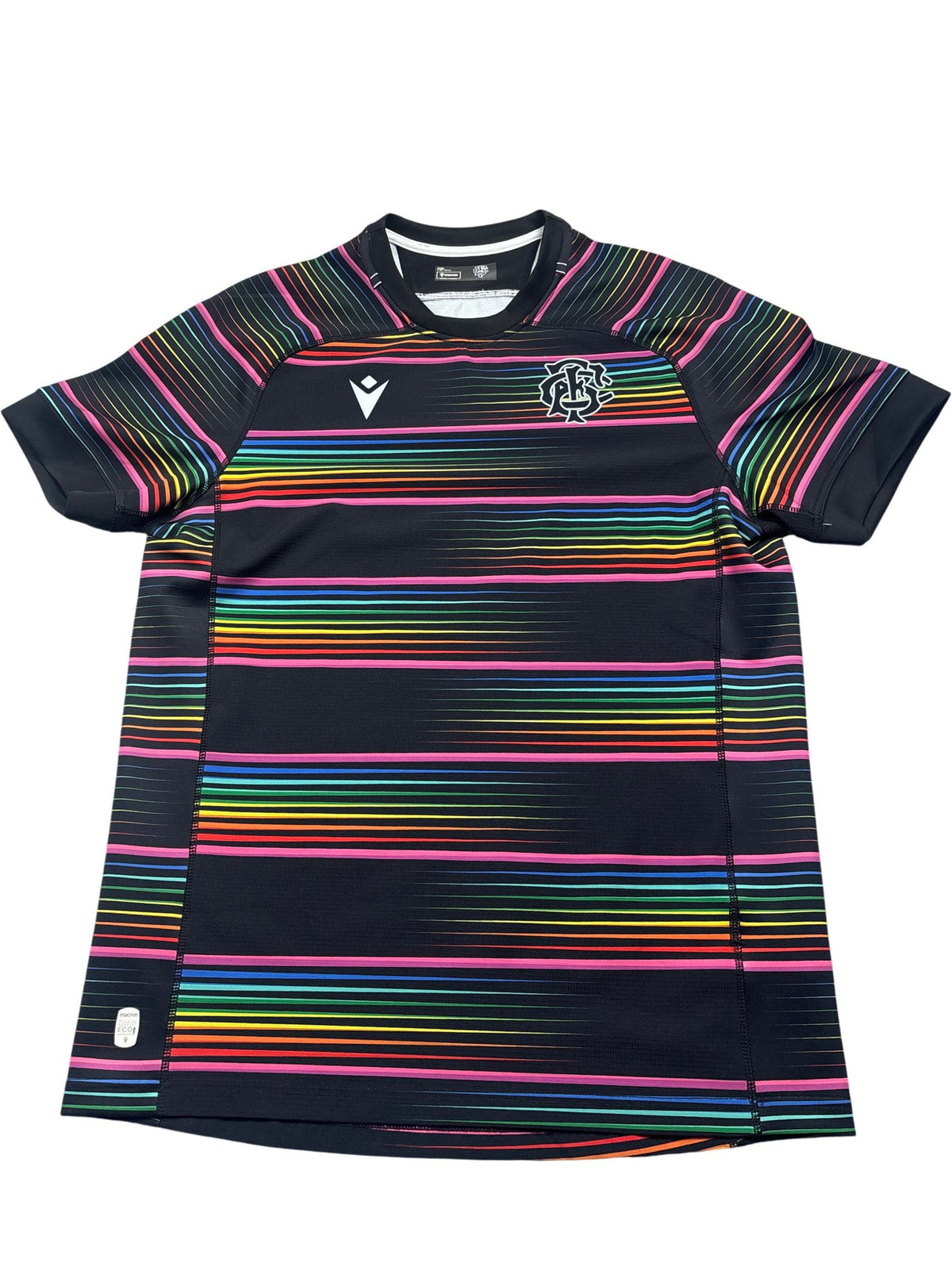 Vintage Multi Macron Rugby Shirt (XXL)
