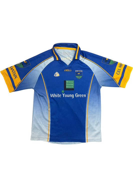 Vintage Blue O'Neills Sports Jersey Cill Mhantain (S)