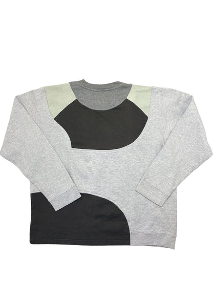Vintage Grey Quiksilver Sweatshirt 2000s (XL)