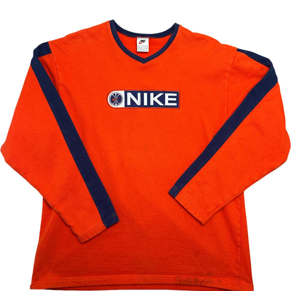 Vintage Orange Nike Sweatshirt 90s (M)