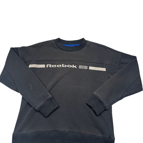 Vintage Black Reebok Sweatshirt (M)