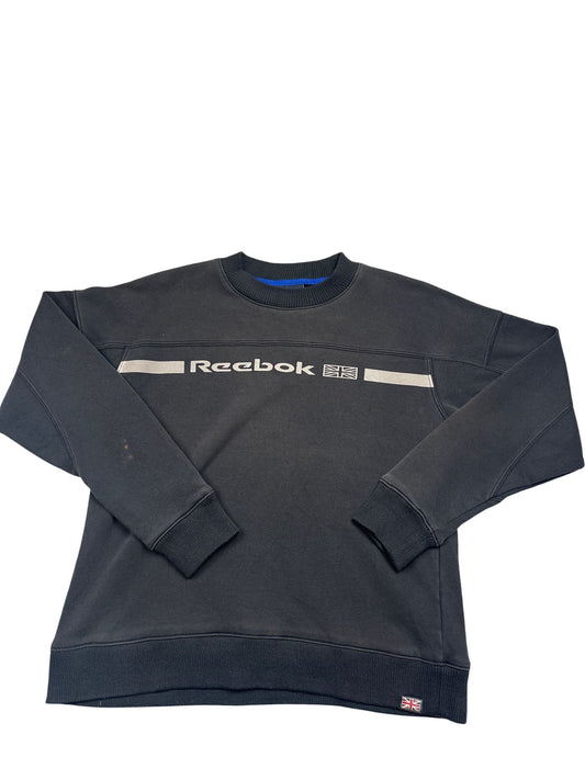 Vintage Black Reebok Sweatshirt (M)