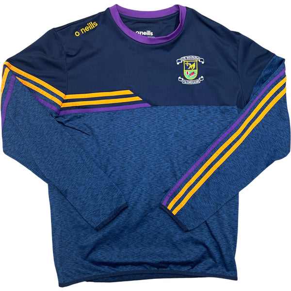 Vintage Navy O'Neills Sweatshirt Mayo GAA Embroidered (M)