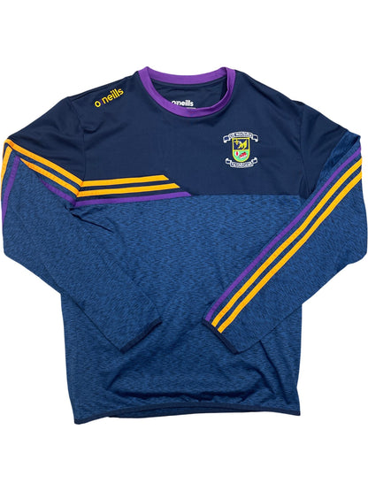 Vintage Navy O'Neills Sweatshirt Mayo GAA Embroidered (M)