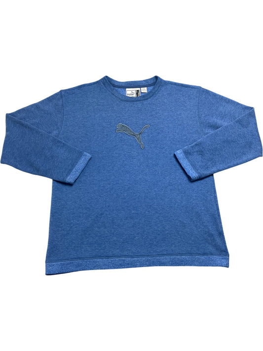 Vintage Blue Puma Sweatshirt (S)