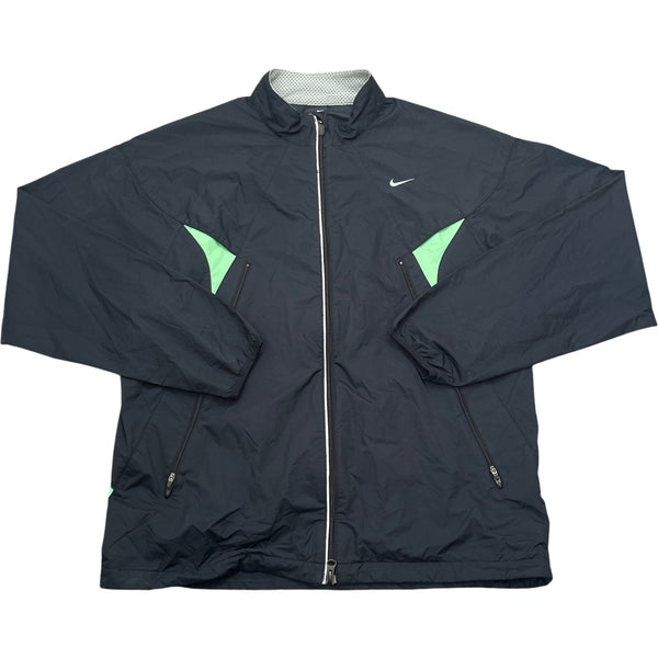 Vintage Black Nike Windbreaker Y2K (L)