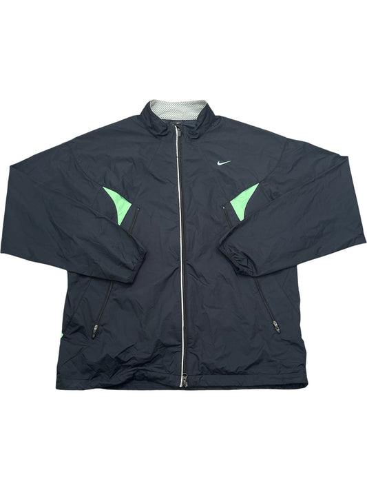 Vintage Black Nike Windbreaker Y2K (L)