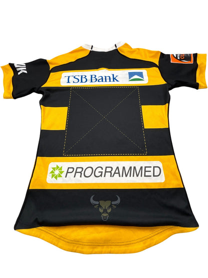 Vintage Yellow Canterbury Rugby Jersey Taranaki (XXL)