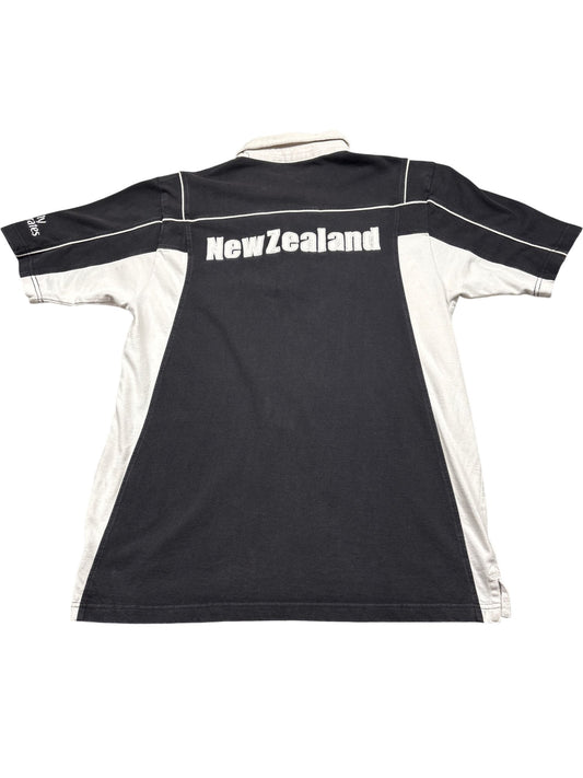 Vintage Black Whack Vintage Rugby Shirt New Zealand (M)