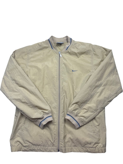 Vintage Beige Nike Windbreaker 90s (M)