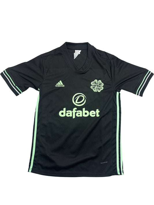 Vintage Black Adidas Celtic Jersey (M)