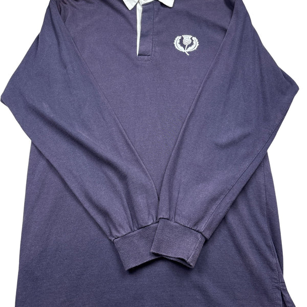 Vintage Purple Scotland Rugby Shirt  (L)