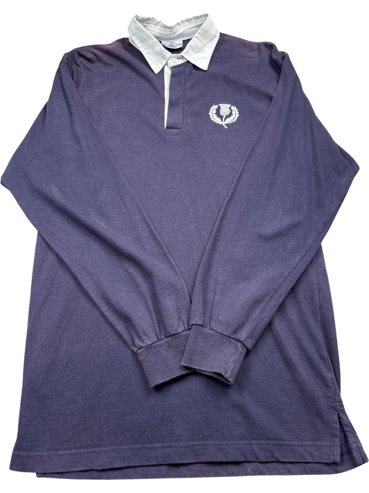 Vintage Purple Scotland Rugby Shirt  (L)