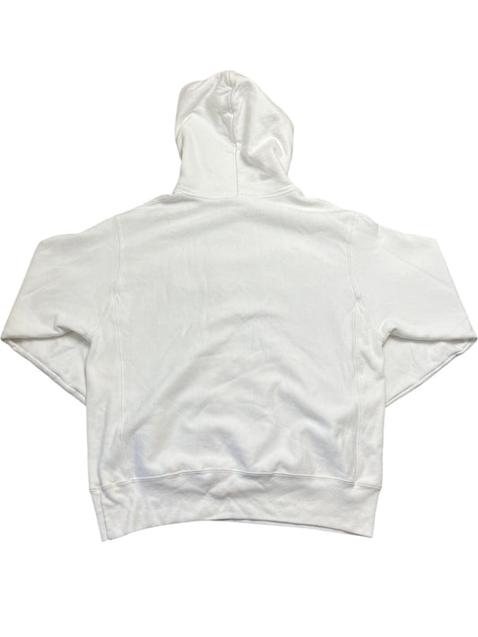 Vintage White Champion Hoodie NYC (M)