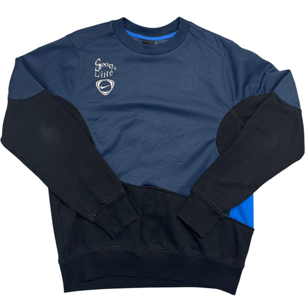 Vintage Blue Nike Crewneck Sweatshirt Sports Elite (M)