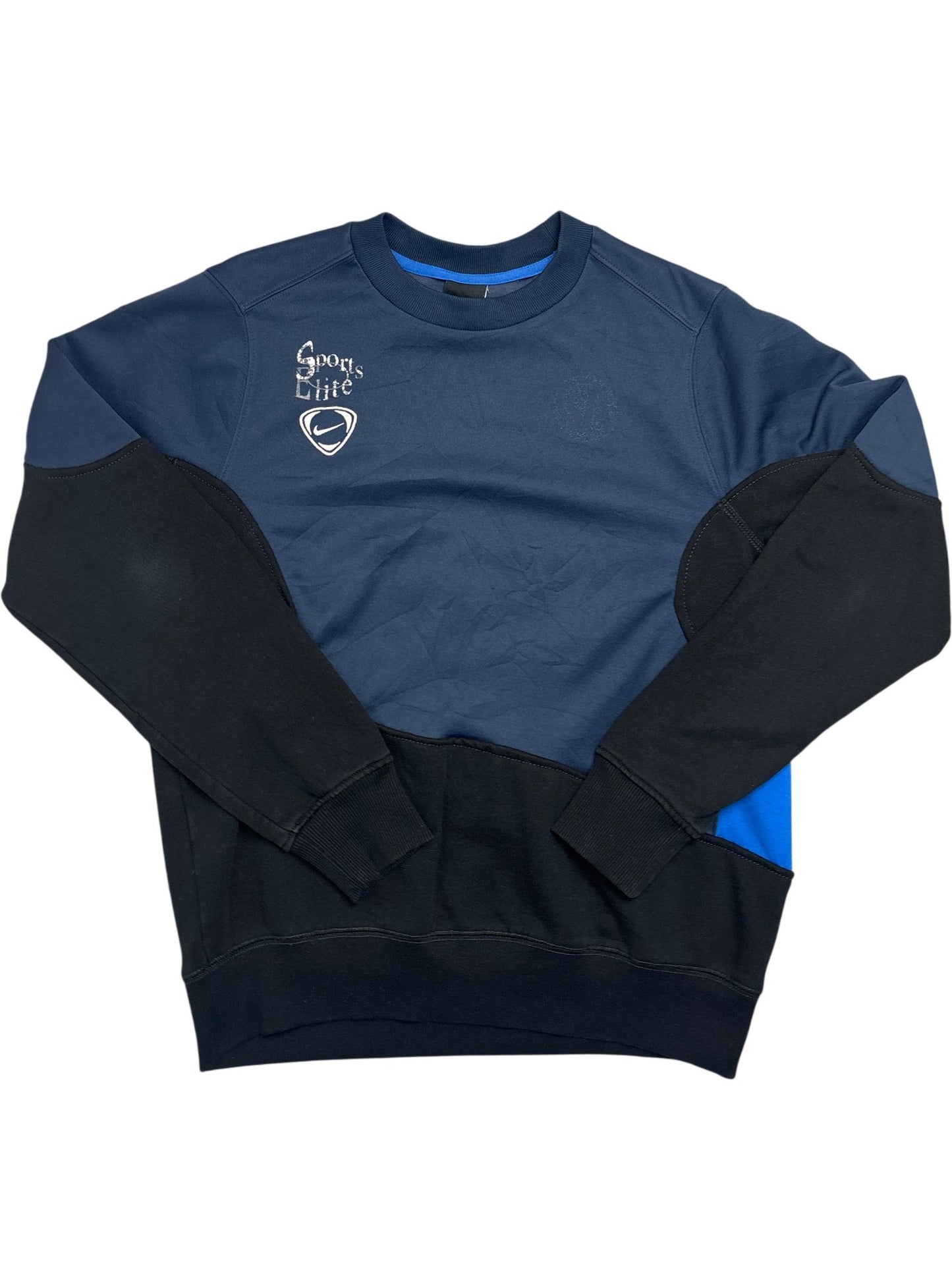 Vintage Blue Nike Crewneck Sweatshirt Sports Elite (M)