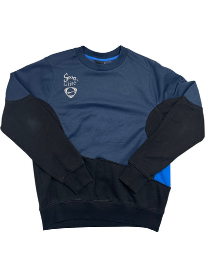 Vintage Blue Nike Crewneck Sweatshirt Sports Elite (M)