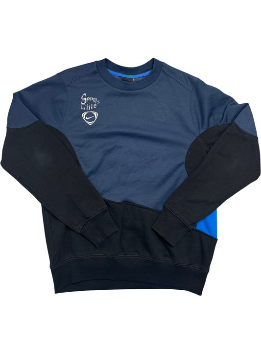 Vintage Blue Nike Crewneck Sweatshirt Sports Elite (M)
