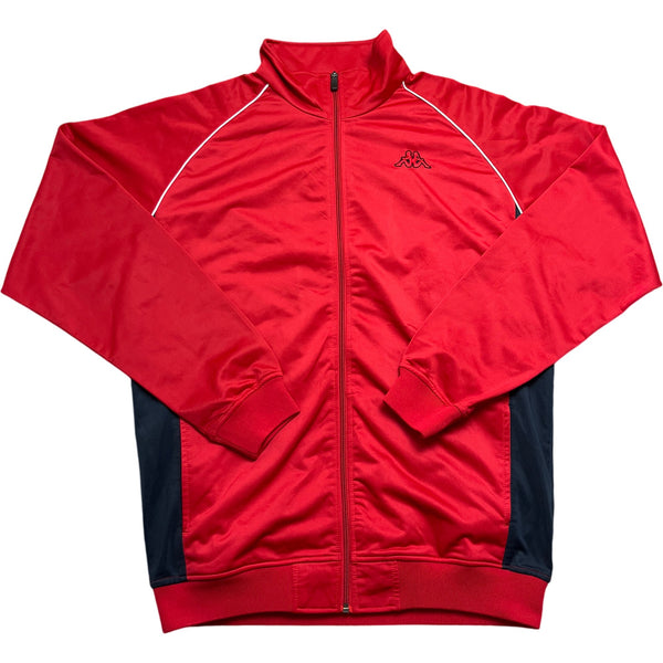 Vintage Red Kappa Track Jacket Y2K (XL)
