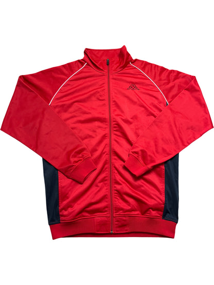 Vintage Red Kappa Track Jacket Y2K (XL)