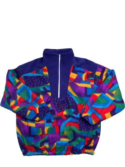 Vintage Multi Whack Vintage Fleece 90s (L)