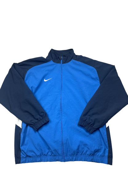 Vintage Blue Nike Track Jacket Y2K (XL)