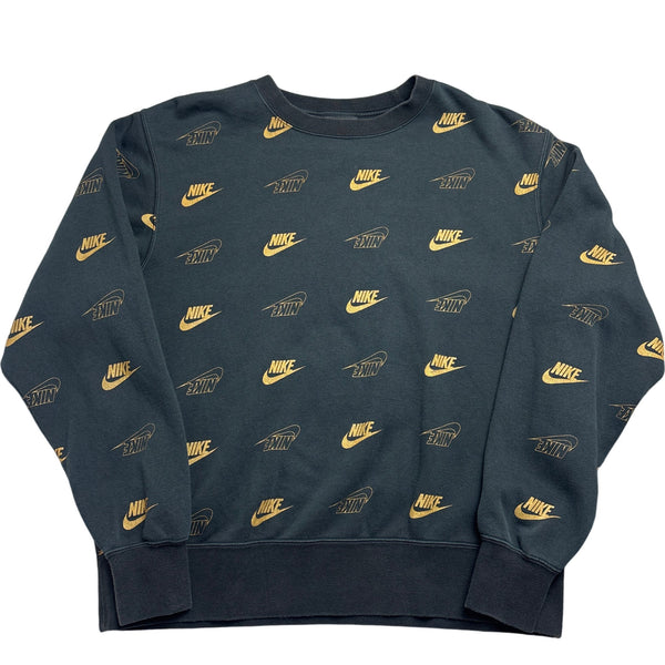 Vintage Black Nike Crewneck Sweatshirt (XXL)