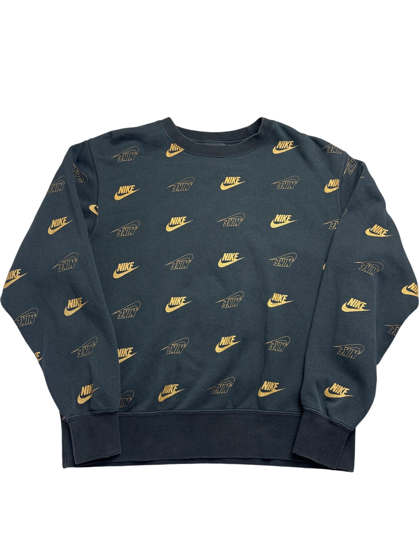 Vintage Black Nike Crewneck Sweatshirt (XXL)