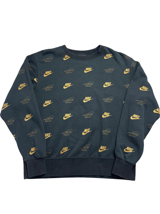 Vintage Black Nike Crewneck Sweatshirt (XXL)