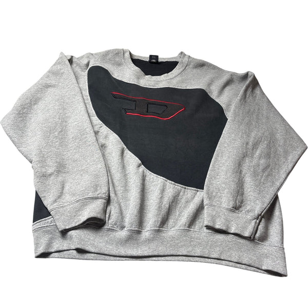 Vintage Grey Diesal Rework Sweatshirt (L)