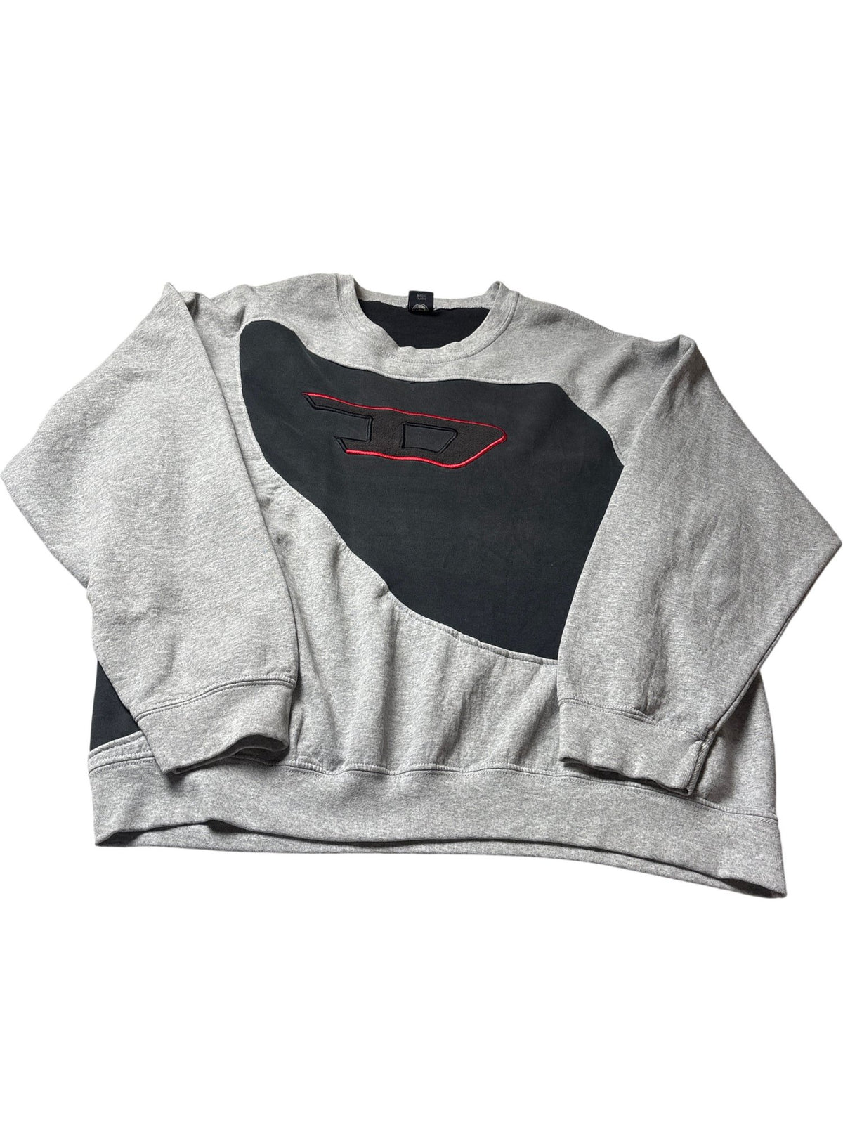 Vintage Grey Diesal Rework Sweatshirt (L)