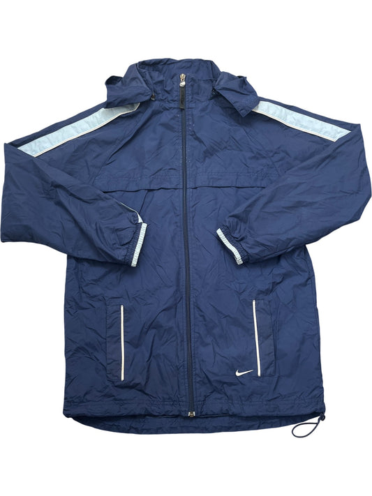 Vintage Navy Nike Windbreaker Detachable Hood (M)