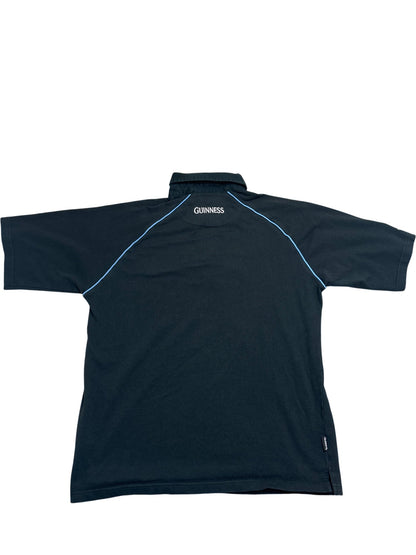 Vintage Black Guinness Rugby Shirt (L)