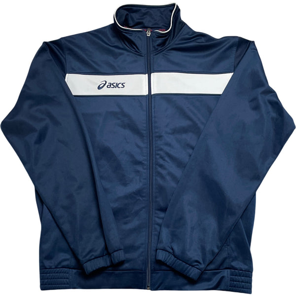 Vintage Navy Asics Track Jacket ASICS (M) (M)